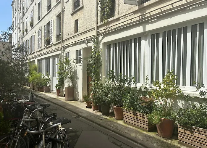 アパート Pied A Terre Oberkampf パリ